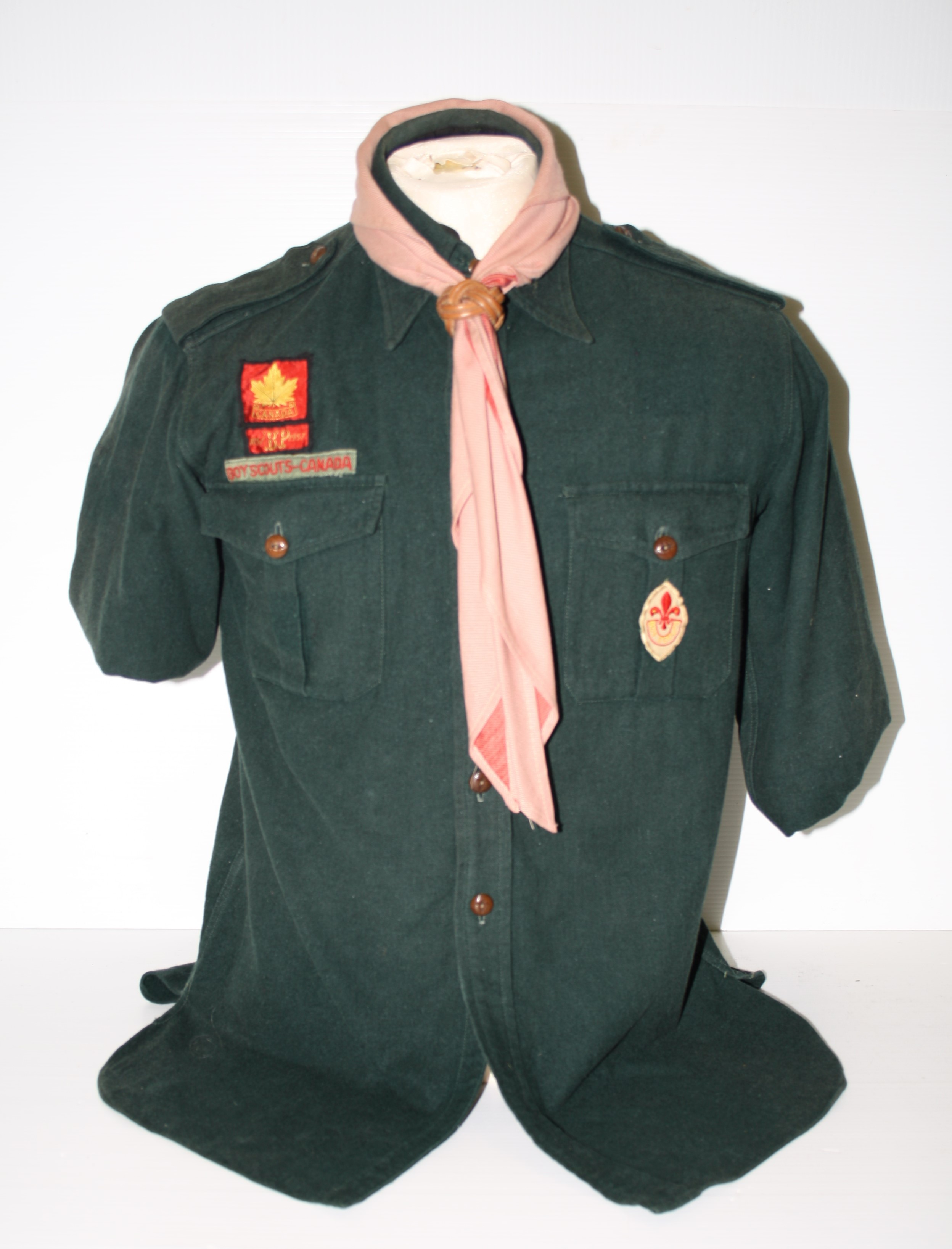 Boy Scouts Canada Old Uniform Shirt