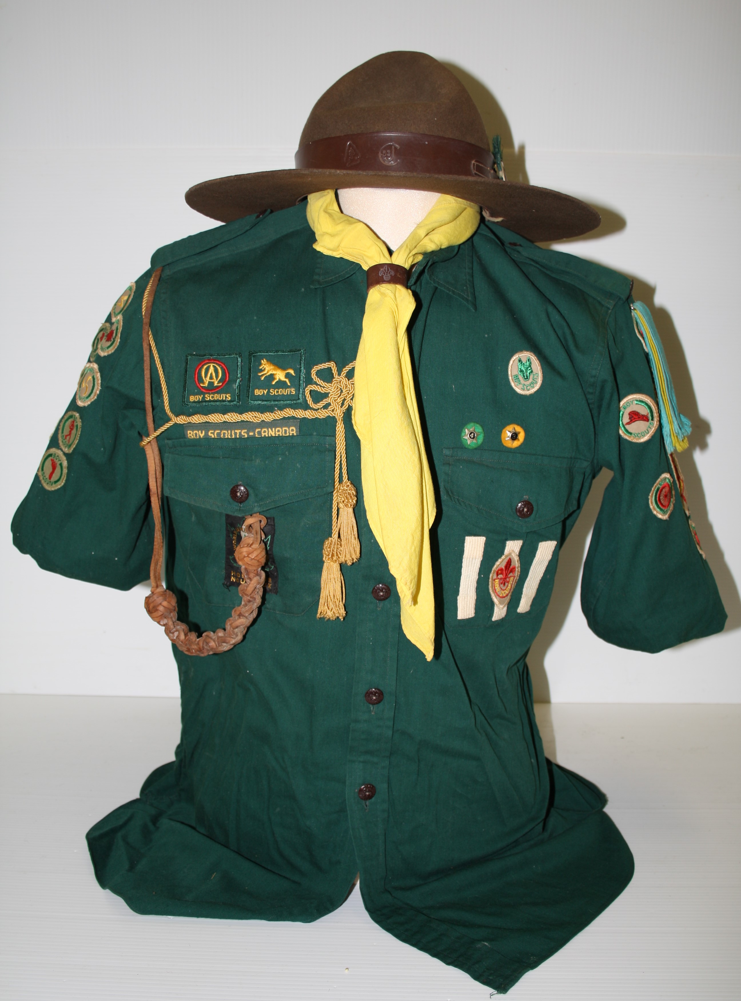 Boy Scouts Canada Shirt and Stetson